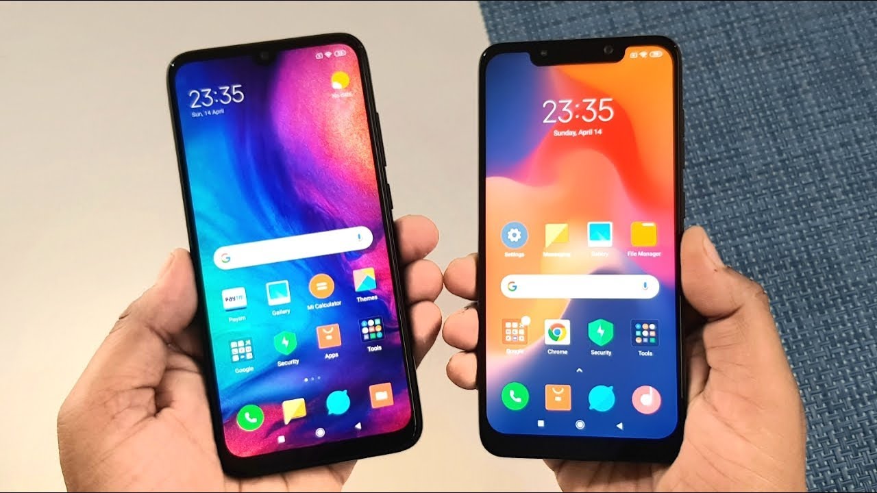 Redmi Note 7 Pro vs Poco F1 SpeedTest 