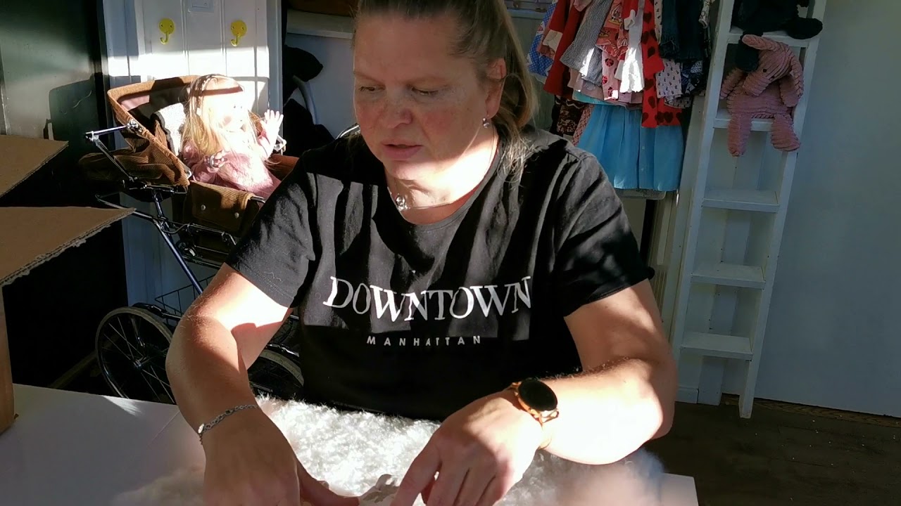 Reborn box opening Delilah by Nikki Johnston