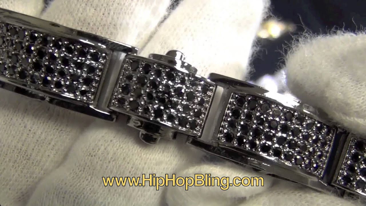 HipHopBling.com Micro Pave Hip Hop Bracelet Bling Bling