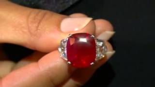 Rare pink diamond and ruby poised to break records