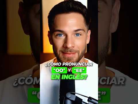 Así se pronuncian las vocales dobles en inglés. 🗣️