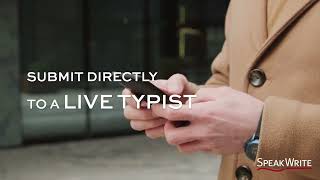 How To Use - SpeakWrite's New Mobile and Desktop App screenshot 1