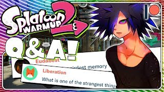 Creepy Messages Face Reveal | Splatoon Warm Up 17 (February Q&A)