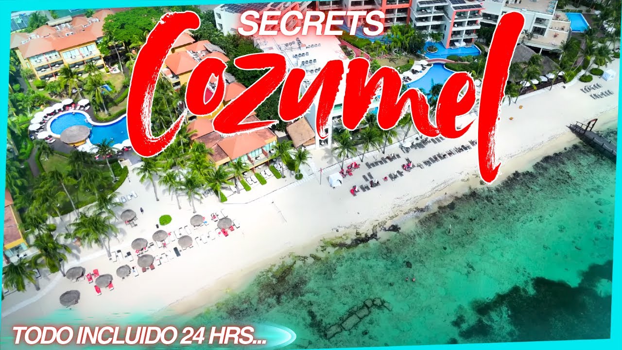 🌴 WOW Hotel Secrets COZUMEL 4K 🔴 Super BARATO 💰 Guía 100% REAL COMPLETA 🔥 TODO INCLUIDO 3 💎 😱