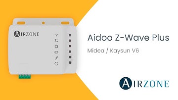 Instalación - Aidoo Z-Wave Plus Midea / Kaysun V6 - MD2