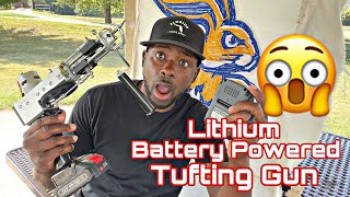 Lithium Battery Powered Cordless Tufting Gun