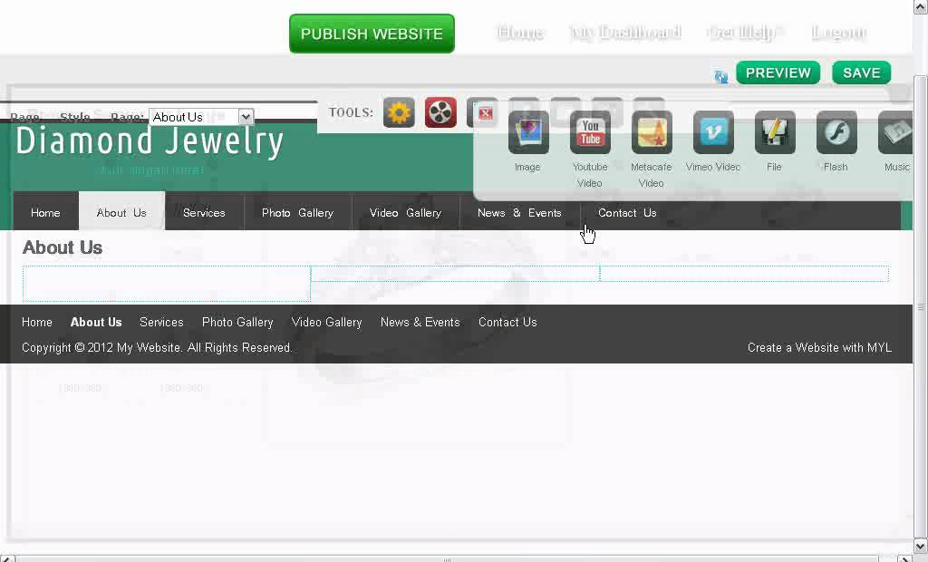 3 columns layout - YouTube
