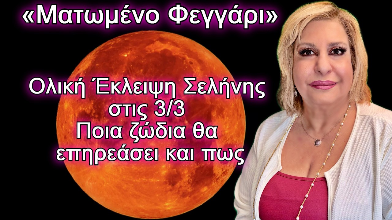 Μηνιαίες Αστρολογικές Προβλέψεις, Μάρτιος 2026 | Από τη Χριστίνα Λουκά