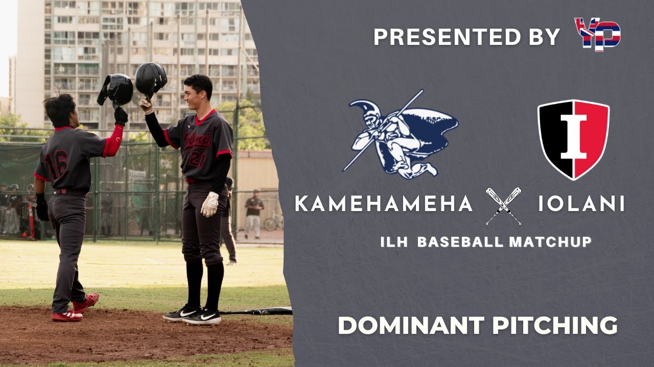 Kamehameha Kapalama vs. 'Iolani Hawaii High School Baseball YouTube