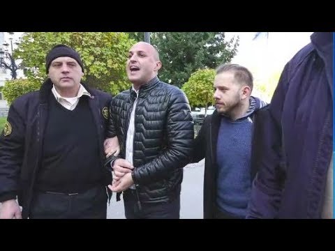 ინციდენტი სასამართლოს ეზოში, ირაკლი ნადირაძის ინტერვიუს დროს