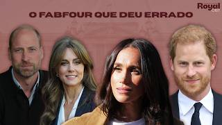 FABFOUR: O GRUPO DO PRÍNCIPE WILLIAM, KATE MIDDLETON, PRÍNCIPE HARRY E MEGHAN MARKLE QUE DEU ERRADO