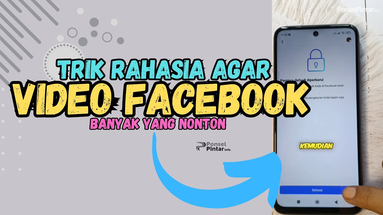 Trik Rahasia Agar Video Kamu di Facebook Banyak Yang nonton 