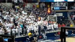 UConn Student Section at the UConn-DePaul Basketball Game