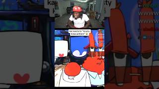 Kai Cenat Reacts To Krusty Krew Anthem shorts