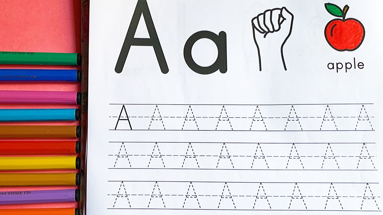 abcd, Abcde, A For Apple B For Ball, Basic Alphabet For Kids, Nursery ...