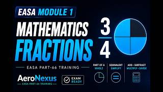 EASA Module 1 Mathematics | Fractions Explained Simply (Part-66 B1.1 Training)