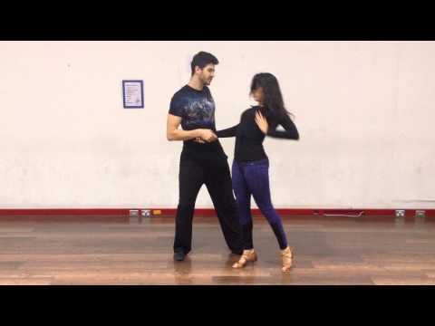 Advanced Salsa Move #135 - The Barrel Roll - Extended
