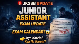 JKSSB Exam Calendar 2026 ?? Junior Assistant Exam Update | Upcoming Exams Full Update screenshot 3