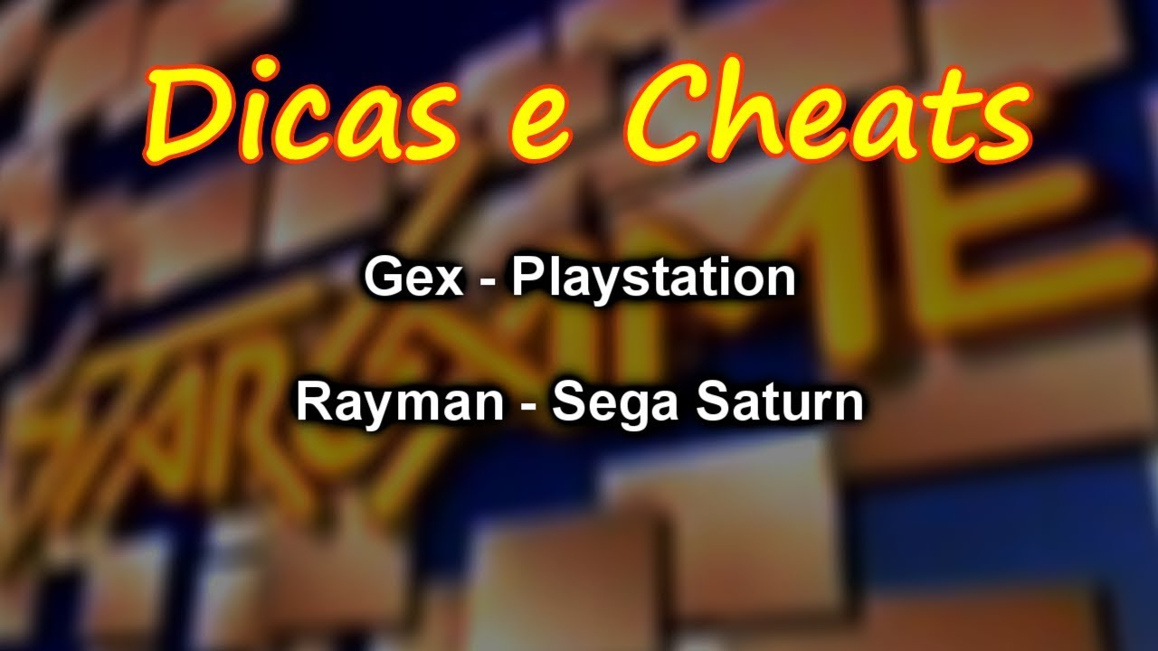 Dicas e Cheats - Gex e Rayman  | Stargame Multishow