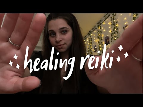 RELAXING REIKI | calming + healing relaxation, hand movements, asmr ??