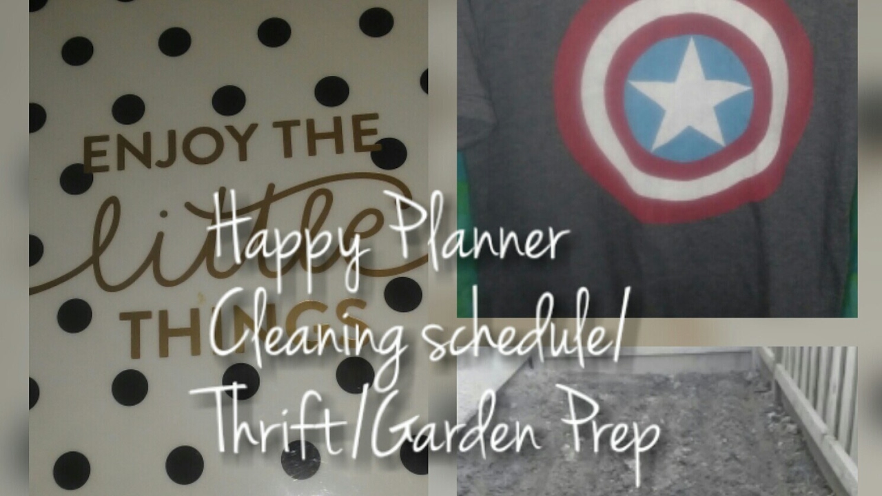 happy-planner-cleaning-schedule-thrift-garden-prep-youtube