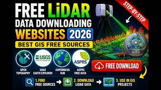Details Top FREE LiDAR Data Download Websites 2026 | Best GIS LiDAR Sources @GISRS-1 #lidar #gis Update