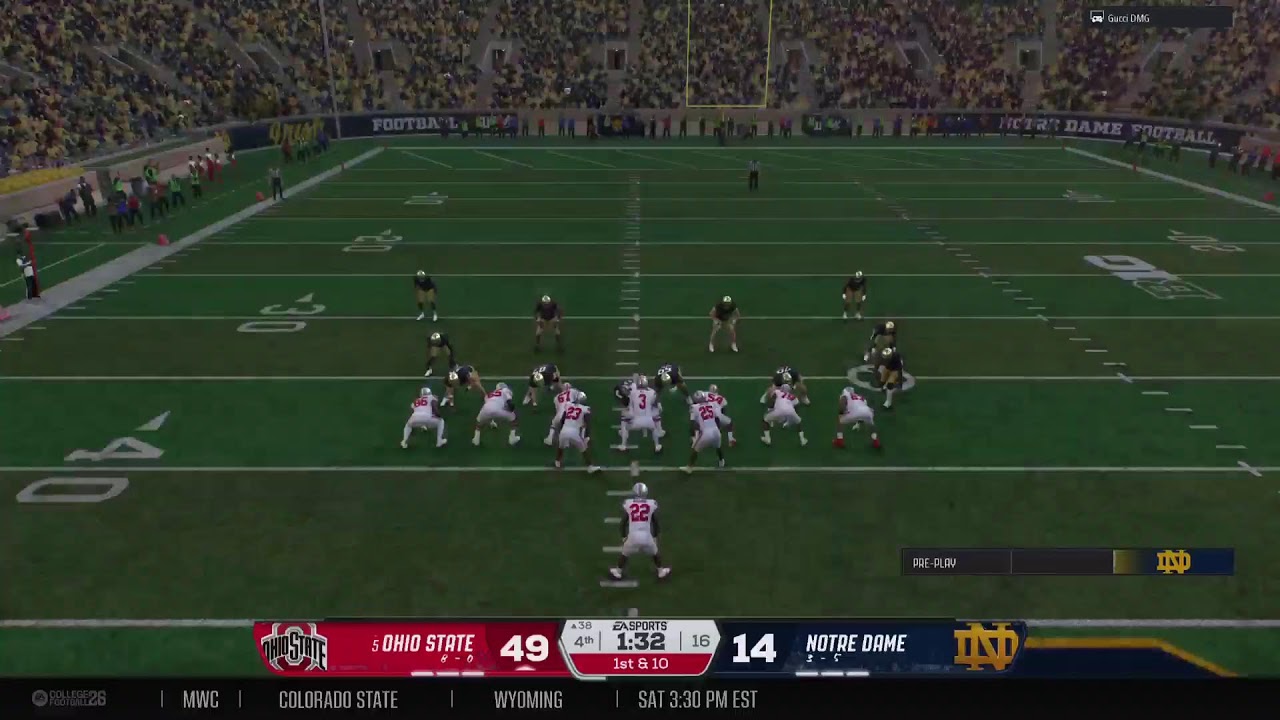 Ohio State vs Notre Dame - YouTube