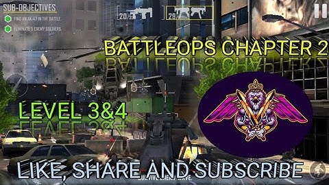 battleops android gameplay/chapter 2/level 3 and 4 full gameplay in hindi please subscribe