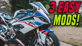 3 EASY Mods I Shouldve Done Sooner on my Motorcycle