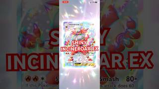 Shiny Incineroar EX | Pokémon Pocket #tcg #shinypokemon #pokemon30