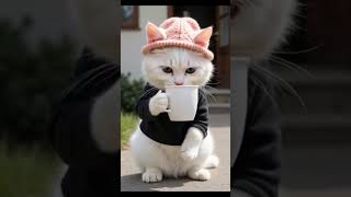 Download Lagu siutih lagi ngopi 😂#kucing #lucu #shorts MP3