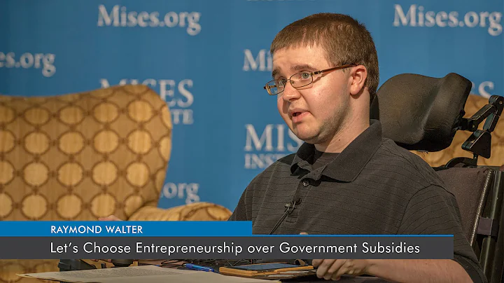 Let's Choose Entrepreneurship over Government Subs...
