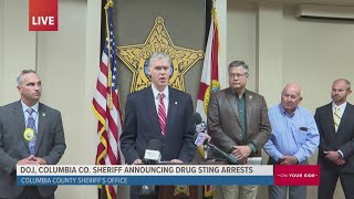 DOJ: 3 arrested, 30 kilograms of cocaine worth $1 million seized in Columbia County drug sting