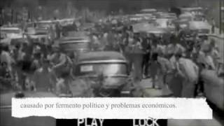 Nixon en Caracas encuentra protesta en recurrido