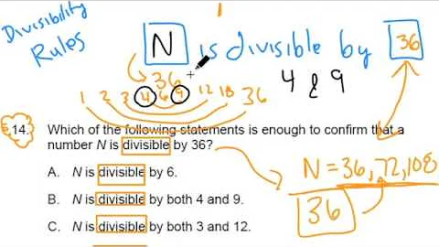 #14 ~ Divisibility Rules ~ 2016 General Curriculum (03) MTEL Math Practice Test 2 ~ GOHacademy.com