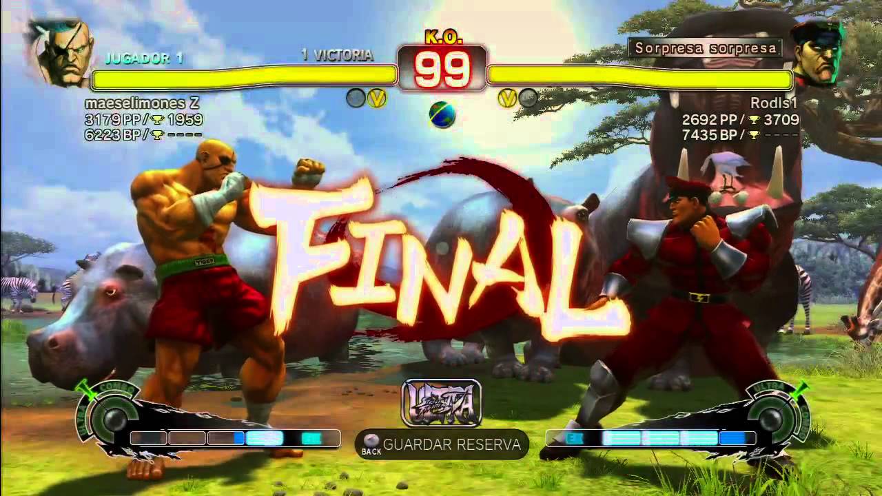 Torneo Online Arcadia Fighters 2014 - USF4 - Rodls vs Maese Limones (top8)