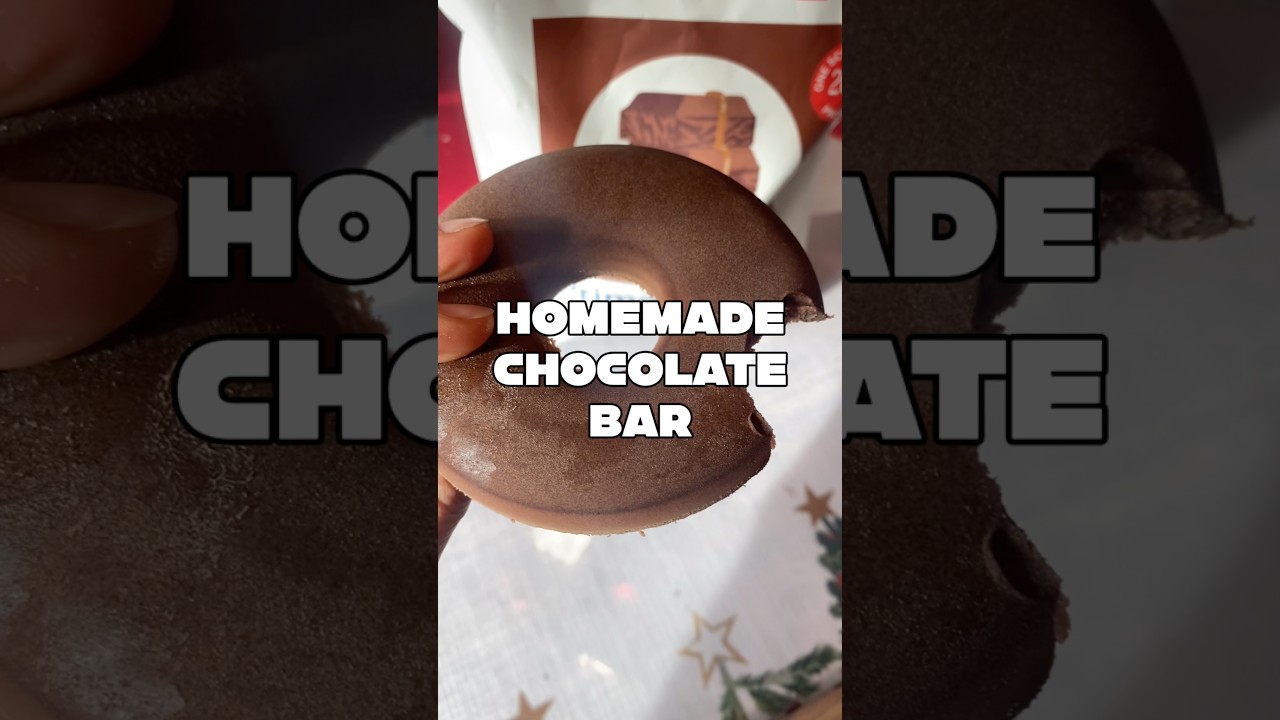 HOMEMADE CHOCOLATE BAR