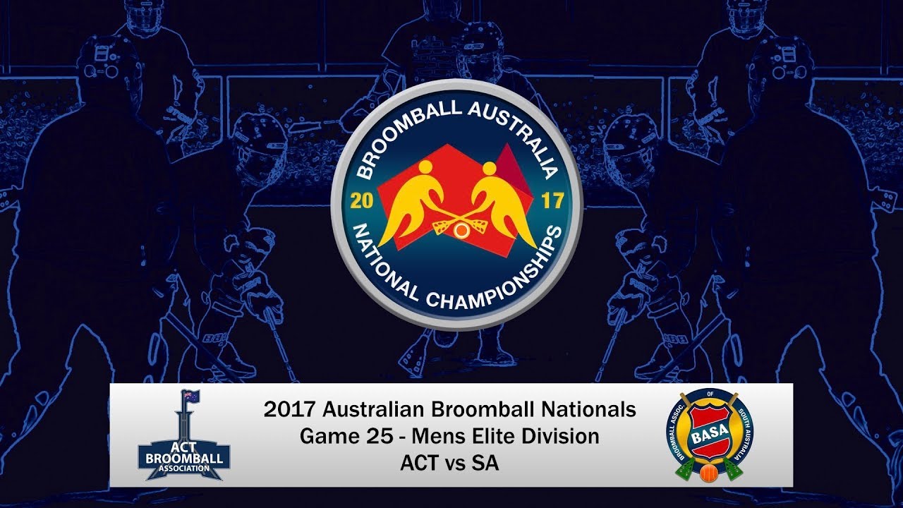 2017 Australian Broomball Nationals Mens Elite M6 - ACT vs SA