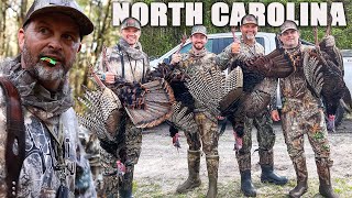 4 TURKEYS Before Lunch in North Carolina!