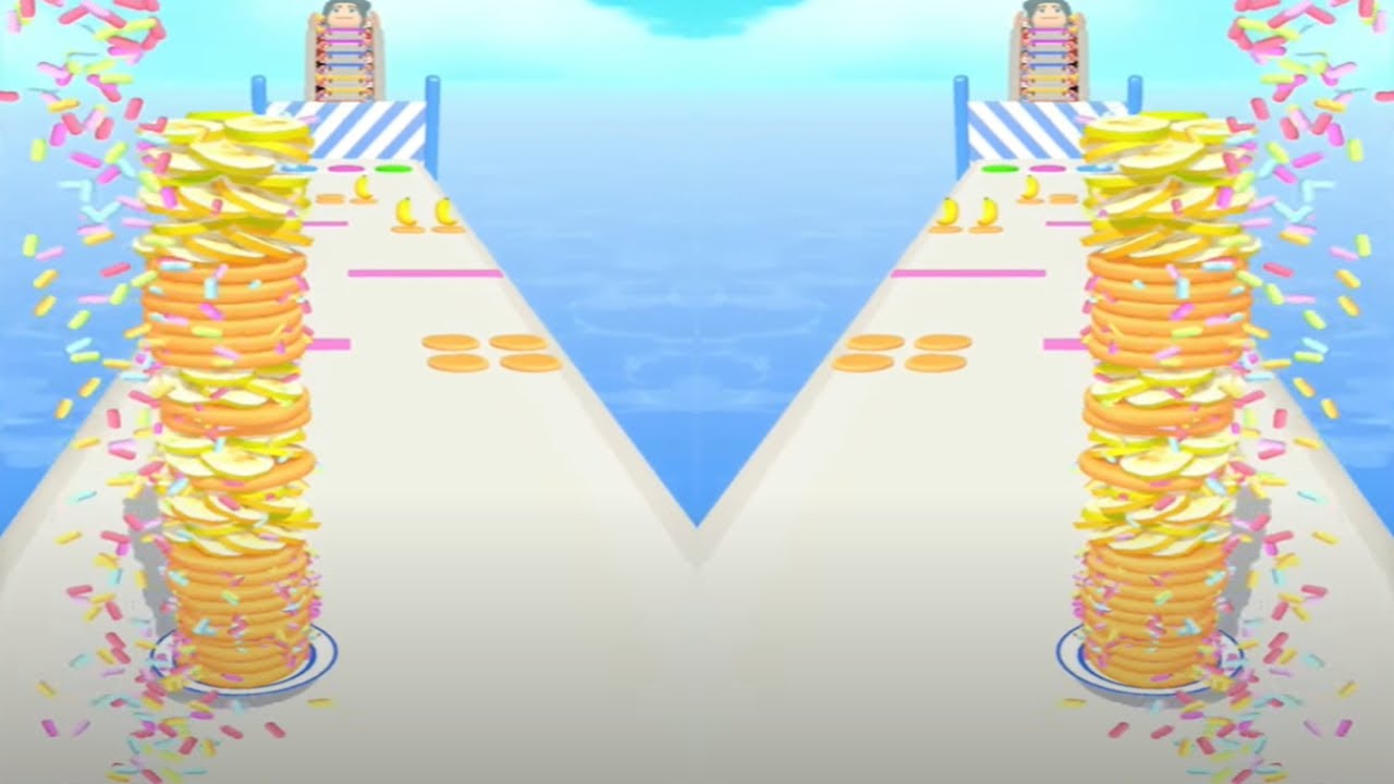 Pancake Run 🥞 Android, iSO New Mobile Update Gameplay Unlocked Walkthrough one1games All Levels 5📍