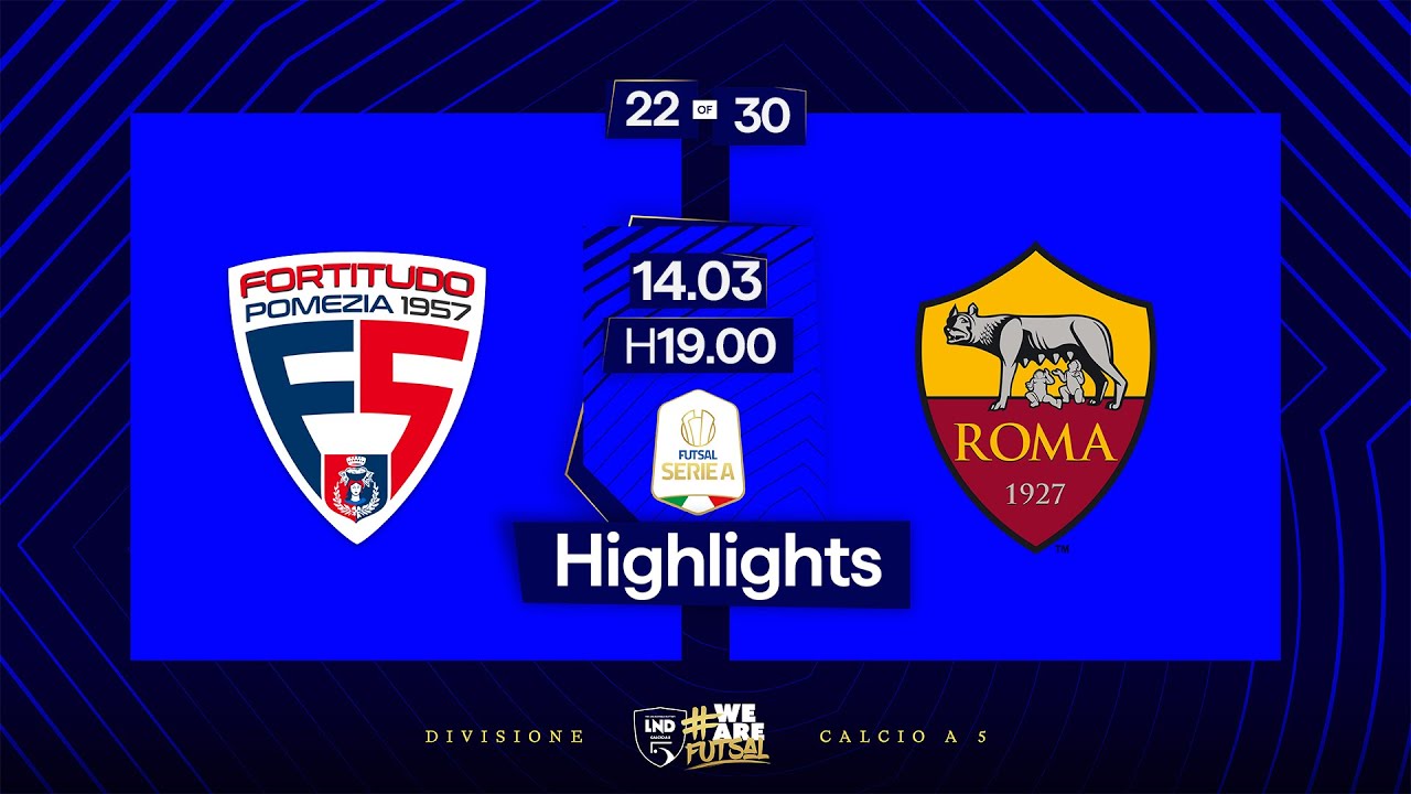Fortitudo Pomezia-Roma 1927 2-2 | 22ª giornata | Serie A 2024/2025 ...