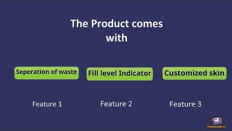 Smart bins Animation video