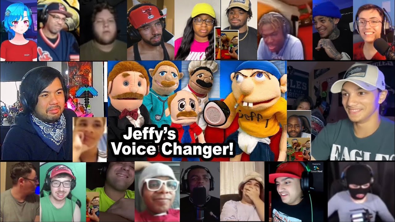 SML Movie Jeffy's Voice Changer! Reaction Mashup YouTube