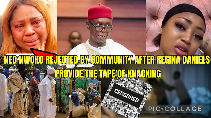 SAD END NED NWOKO IN T3ARS REJECTED BY COMMUNITY AFTER REGINA DANIELS PROVIDE THE T@PE OF KNACK!NG