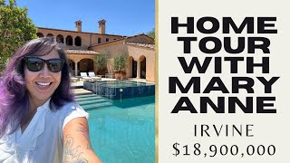 Home Tour | Irvine Shady Canyon | $18,900,000 luxury home | Irvine California Real Estate