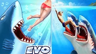 Hungry Shark Evolution - NEW UPDATE - NEW SKINS - Hungry Shark Evolution VS Double Head Shark Attack screenshot 5