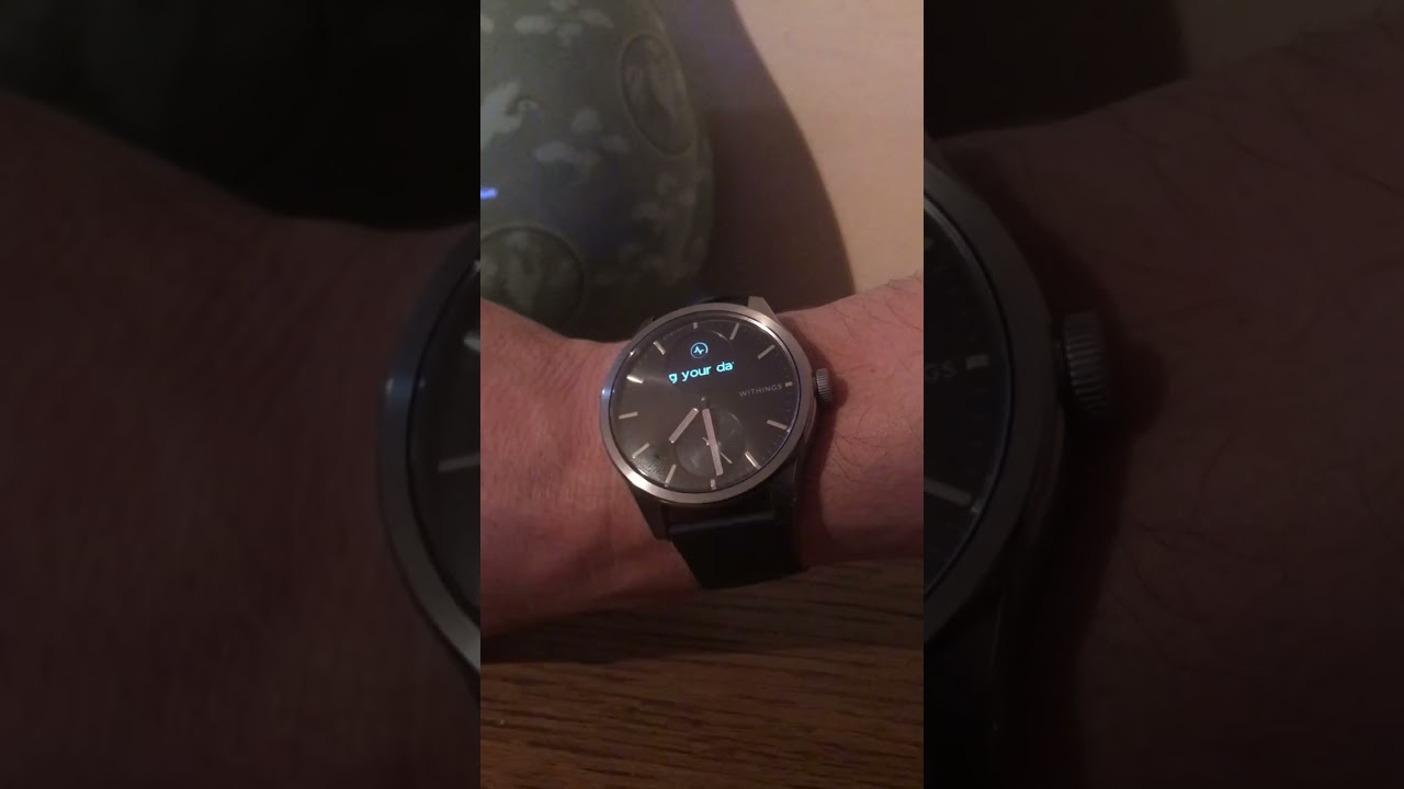 Withings ScanWatch 2 -  how to take an ECG 