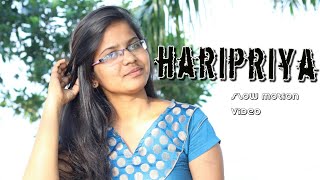 Slow Motion Video By Haripriya Insta Fame