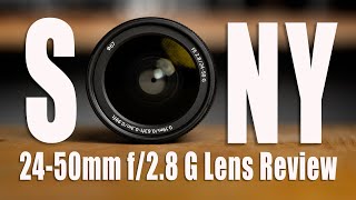 Sony FE 24-50mm F/2.8 G Lens Review - Real World, Lab, Gimbal & More...