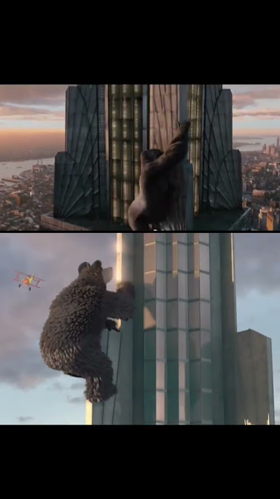 king Kong vs Masha and The Bear #kingkong #mashaandthebear #short